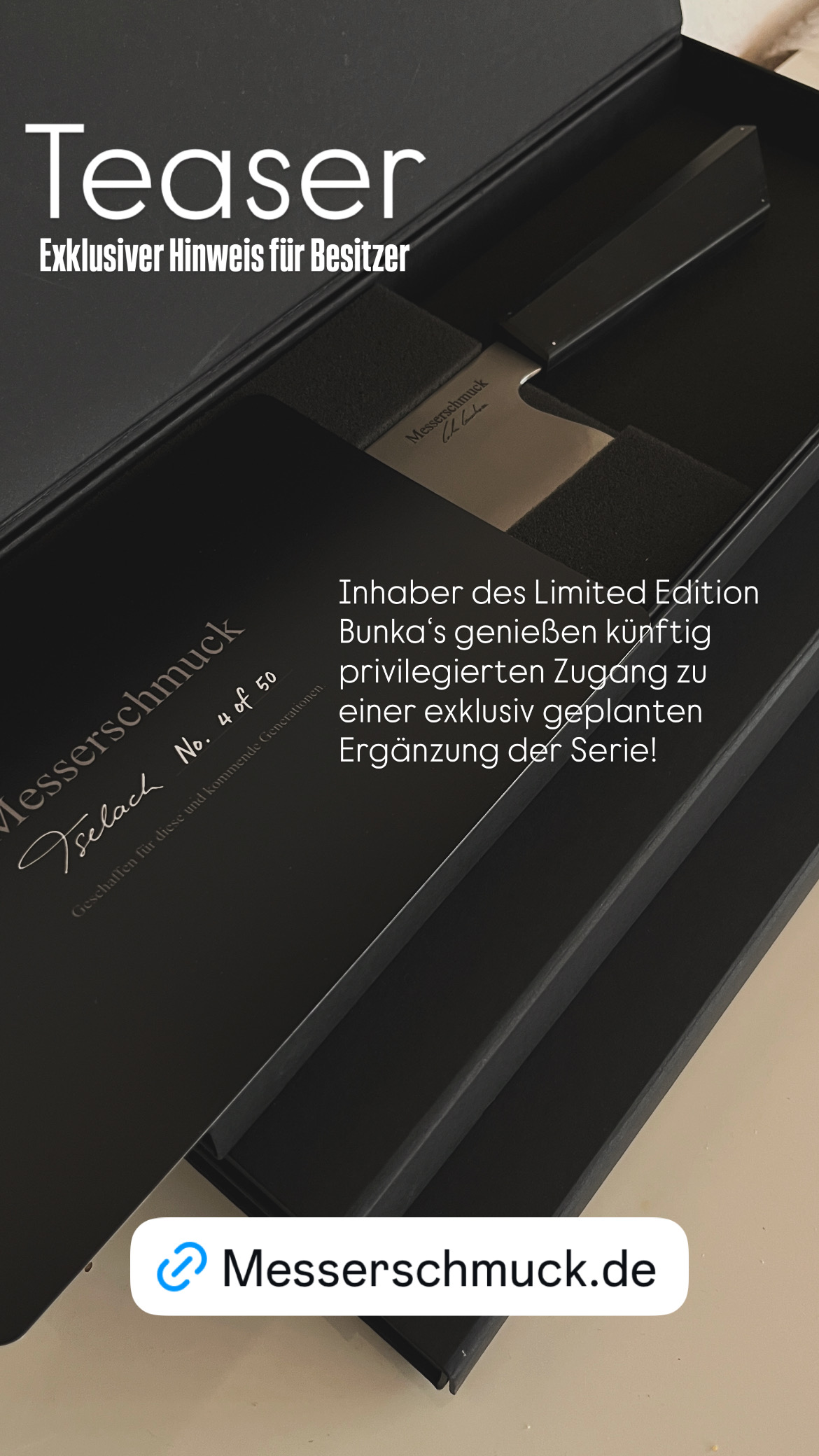 Limited Edition „Tselach“ - Limitiert auf 50 Stk. – Bild 9